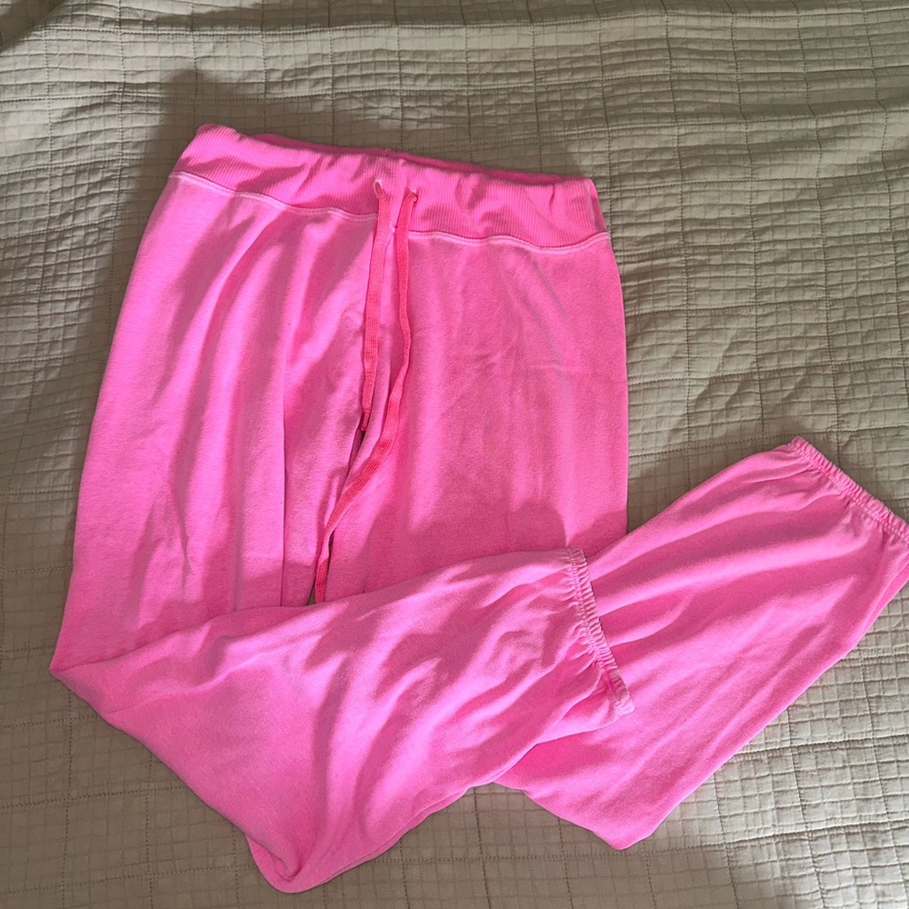 Sundry Neon Pink Lounge Pants